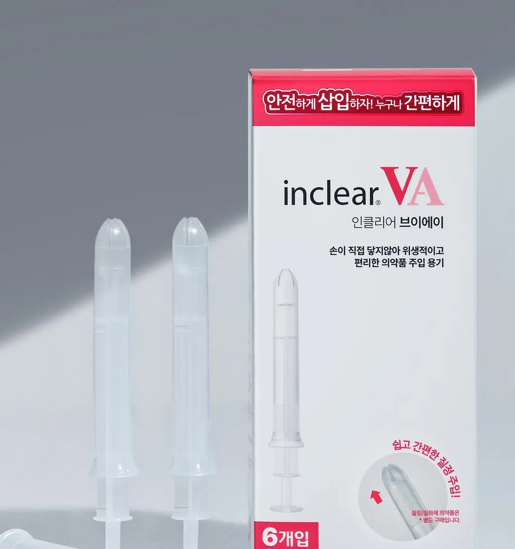 [의료기기] 인클리어 VA 2종 택 1 (6P / 12P) (간편한 질정주입기구) 상세페이지 2